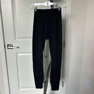 LULULEMON | Fast and Free High Rise Black Leggings